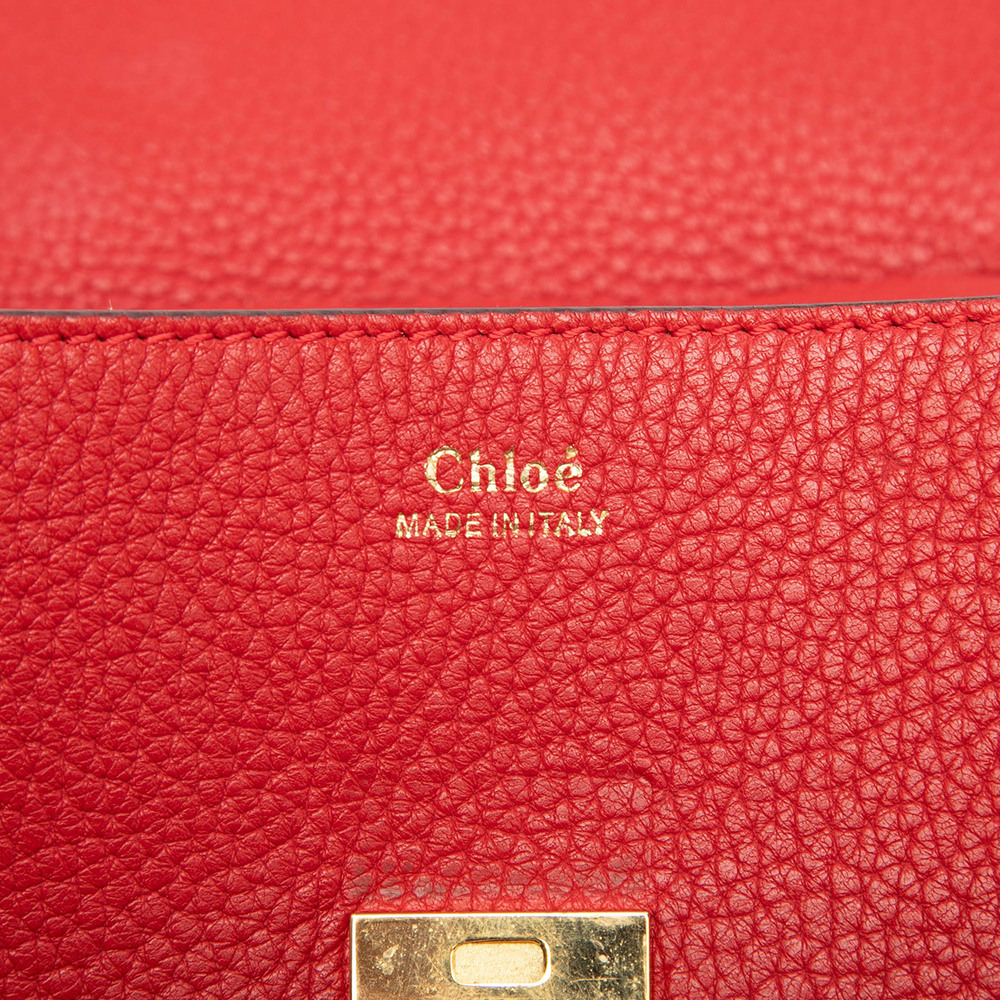Pre-Loved Chloé Mini Leather Drew Crossbody - Picture 5 of 7